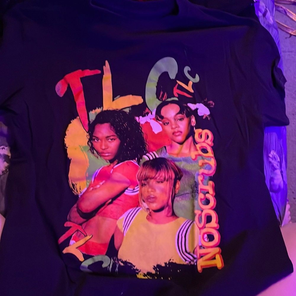 Black tlc shirt